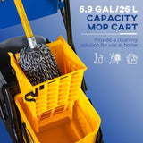 Mop Water Bucket Wringer Cart 06181299