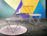 Epidia White color Display & Utility Accent Table B2726P243242