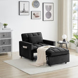 Sofa bed chair 3 in 1 convertible, recliner, single recliner, suitable for small Spaces with W2564P168259