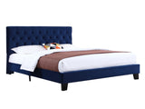 Blue Cal King Upholstered Bed B361P497720