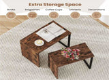 2-in-1 Coffee Table Set / End Table 25981512