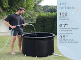 XXL Ice Bath Tub102 GL cold plunge tubPortable Plunge Poolmulti-level portable bathtub for 06543656
