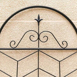 4 Pack Metal Garden Trellis 71" x 19.7" Rustproof Trellis for Climbing Plants Outdoor Flower Support W1586P268018