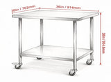Stainless Steel Prep Table 38409285