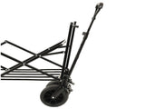 480Lbs Collapsible Wagon with Canopy,Wagon Stroller with 7" All-Terrain Wheels, Lightweight Foldable 28469453