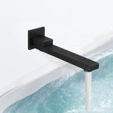 Folding Tub Spout, 180&deg Swivel Wall Mounted Bathroom Bathtub Tub Spout W2287P347169