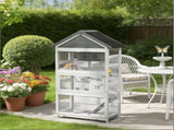 Bird Cage Starter Kit with Detachable Rolling Stand 96065886