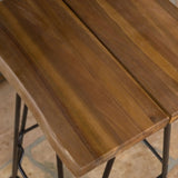 DENALI INDUSTIAL WOOD AND METAL BARSTOOL 61328.00