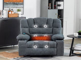 Massage Recliner Chair Sofa with Heating Vibration W1403P152415