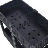 Planter Raised Beds - Elevated Planter Garden Box with Drainage Plug Raised Garden Beds for W465P187531