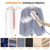 3 in 1 Travel Steamer for Clothes, 1000W Handheld Garment Steamer with 180&deg Rotating Head - Flat 60381041