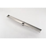 28 Inches Linear Shower Drain, Included Hair Strainer and Leveling Feet W2287P149134