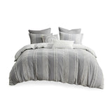 Full/Queen 3 Piece Cotton Jacquard Duvet Cover Set B03596507
