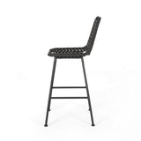 Sawtelle Outdoor Wicker Barstools 65481.00GRY