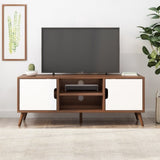 ZNTS TV STAND 66758.00WALNWHT