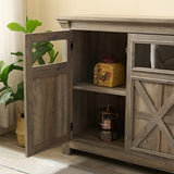 3 Doors Large Buffet Sideboard, Bar Wine for Entryway Living Room Buffet W2275P149113