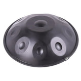 9 Notes Black Solid Color Handpan Drum Steel Percussion Instrument 50692848