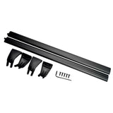 ZNTS Black Luggage Roof Rack for Jeep Wrangler JK JL Gladiator JT l4 V6 GAS 2&4 Door 2L 3.6L 3.8L 6.4L 54180002