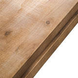 Natural Wood Living Room Table Versatile Coffee Table 2-Tiered Wood Tabletop Table 47.6" L 23.6" W W2729P198991