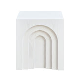 15.74'' Square Side Table Small Coffee Table Accent Table Bedside Table for Living Room W876P245148