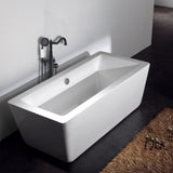Freestanding Bathtub Faucet with Hand Shower W1533125003