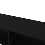 Rockwood Floating TV Stand with Open Storage Shelves and Cable Management B070P173212
