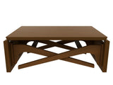 Transformer coffee table, 2 in 1 table, Expandable dining table, Natural wood, Variable height 95144441