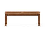 Tioman Malaysian Dark Red Meranti Wood Water-Resistant Outdoor Benches Brown 11918455