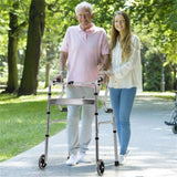 Grey walking aid foldable 45489698