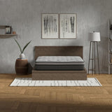 Hybrid 12 Inch Medium Firm Queen Mattress with Pocketed Coils B047P321032
