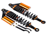 2Pcs 13.5'' 340mm Air Rear Shock Absorber Suspension Damper Motorcycle Fits for Honda Harley 73041170