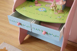 ZNTS Kids Funnel Olivia the Fairy Girls Dressing Table with Chair B05367937