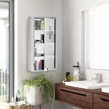 Lockable bathroom cabinet, 4-layer stainless steel medical wall box 35544352