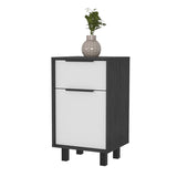 Luxor Z Nightstand, One Cabinet, Superior Top, One Drawer B128P148938