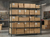 6 Tiers Storage Shelves Load 2100LBS, Metal Shelving Wire Metal Shelving Unit Shelves for Storage W5386P445553