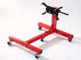 1500 lbs Engine Stand, Foldable, Red Engine Repair Tool 70834195