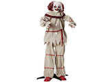 5.7ft Standing Balloon Clown Halloween Decor with Red Flashing Eyes, Vibration & Clown Sound, 56630086