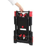 150kg 2-in-1 luggage trolley red 58885307