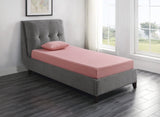 7inch Full and Pillow Set Breathable Fabric Gel-Infused Memory Foam, Pink, B011P213351