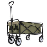 Collapsible Foldable Wagon with strapping system Beach Wagon Utility Utility Wagon Grocery W2932P210085