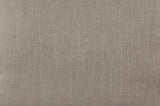 Living Room Accent Ottoman Wood Frame Gray Weathered Finish Textured Fabric Upholstery Foam Seat B01146477