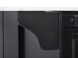 K&K 50.7" Island with Storage Tilt Trash Can Cabinet and Pull Out Cabinet Organizer, Rolling N707P299008B