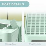 Fully Enclosed Cat Litter Box/Cat Litter Box 09412178