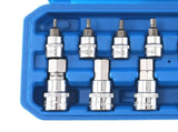 13-Piece Metric Hex Bit Socket Set 1/4 3/8 1/2 Drive CRV Steel 2mm-14mm 96098205
