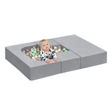 Kids Sofa Bed,Modular Couch Free Combination,Convertible Toddler Play Couch Furniture for Small W1889P337551