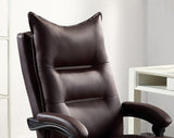 ZNTS Contemporary Office Chair Upholstered 1pc Comfort Adjustable Chair Relax Office Chair Work Brown B011P214982