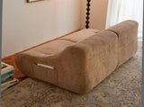 Shoes sofa-in-a-Box, Memory Foam 2-Seater Couch, No Installation & Easy to Transport, Deep Seat W668P381958