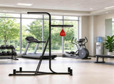 2-in-1 Adjustable Height Punching Bag Stand, Heavy Bag Stand with Weighted Base & Speed Bag, for 03239420