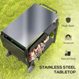 Outdoor Bar Cart Grill Table 74360105