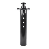 Gooseneck Adapter to 5th Wheel - 4" Round Tube 30,000 lbs Rating Black 18" Long 32977434
